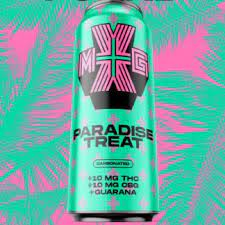 XMG+ PARADISE TREAT THC + CBG + CAFFEINE Blend - 355ML