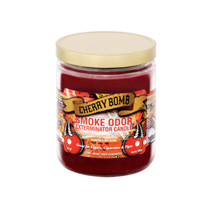 Smoke Odor Exterminator Candle - Cherry Bomb