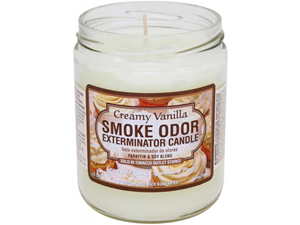 Smoke Odor Exterminator Candle - Creamy vanilla