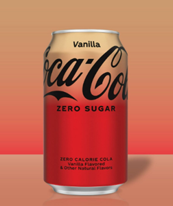 Cocca Cola Vanilla Zero Sugar - 355ml