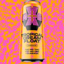 XMG+ TROPICAL CREAM FLOAT THC + CBG + CAFFEINE Blend - 355ML