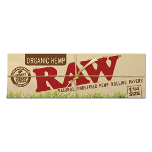 Raw Organic 1 1/4 Hemp Papers