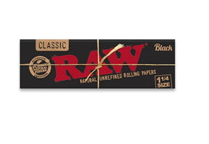Raw - Classic Black 1.25"