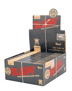 Raw Black King Size Slim Rolling Papers