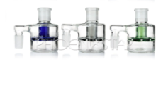 90 Degree 14mm Disc Perc Ash Catcher