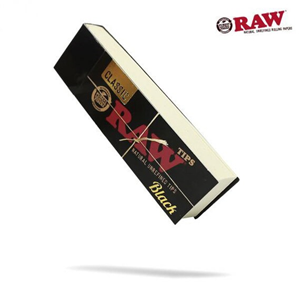 RAW FILTER PRODUCT - BLACK UNROLLED TIPS