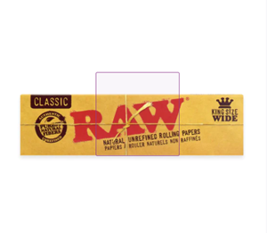 Raw King Size Wide Rolling Paper