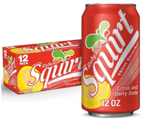 Squirt Ruby Red Soda - 355ml