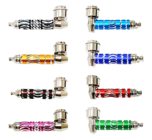 Metal Pipe - Die Cut Swirls