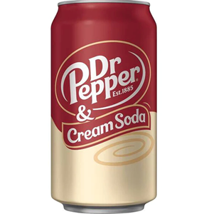 Dr Pepper & Cream Soda - 355ml