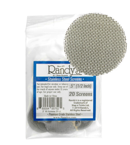 Randy's Stainless Steel Screens .812" - 20 Pk