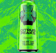 XMG+ CITRUS PEAKS THC + CBG + CAFFEINE Blend - 355ml