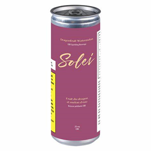 Solei DRAGONFRUIT WATERMELON SODA Blend - 355ml