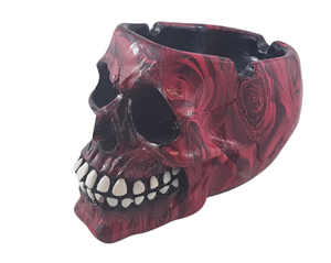 Resin Skull Ashtray (Small) - Rose